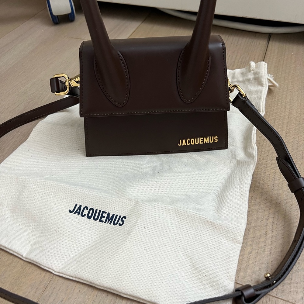 Jacquemus Brown Leather Bag - Picture 9 of 10